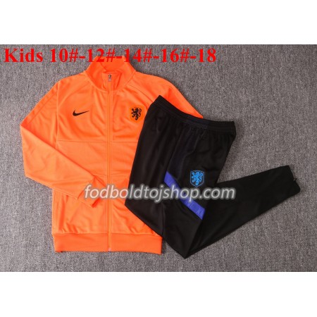 Holland 2020-2021 Børn Træningsjakke Dragt M002